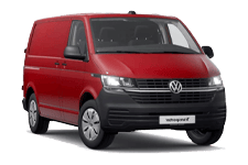 Van Hire Kingswood - Red VW Transporter Automatic - Van hire Kingswood