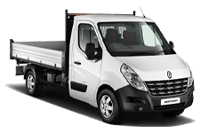 Van Hire Kingswood - White 3.5 Tonne Folkestone Tipper Transit - Van hire Kingswood